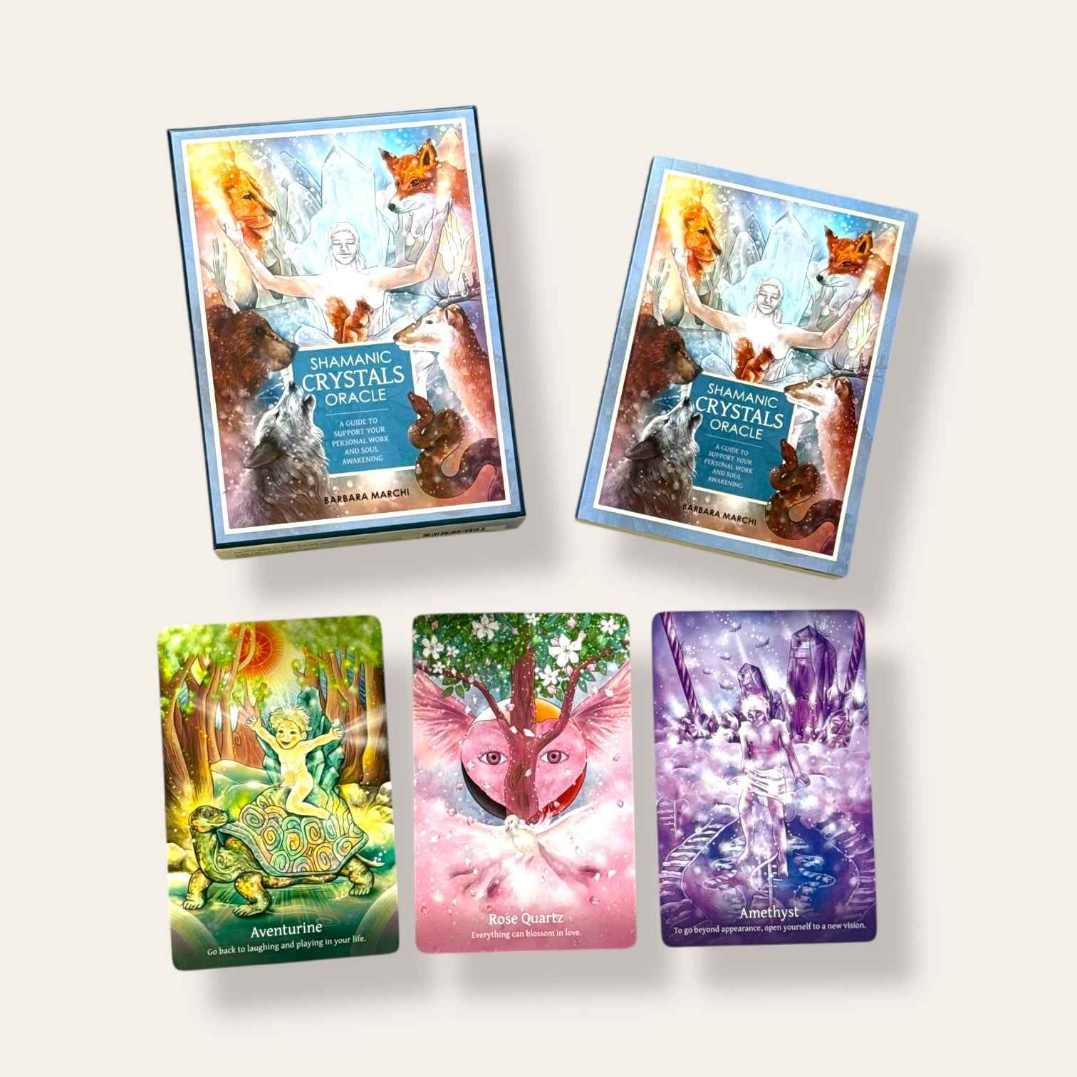 קלפי Shamanic Crystals Oracle