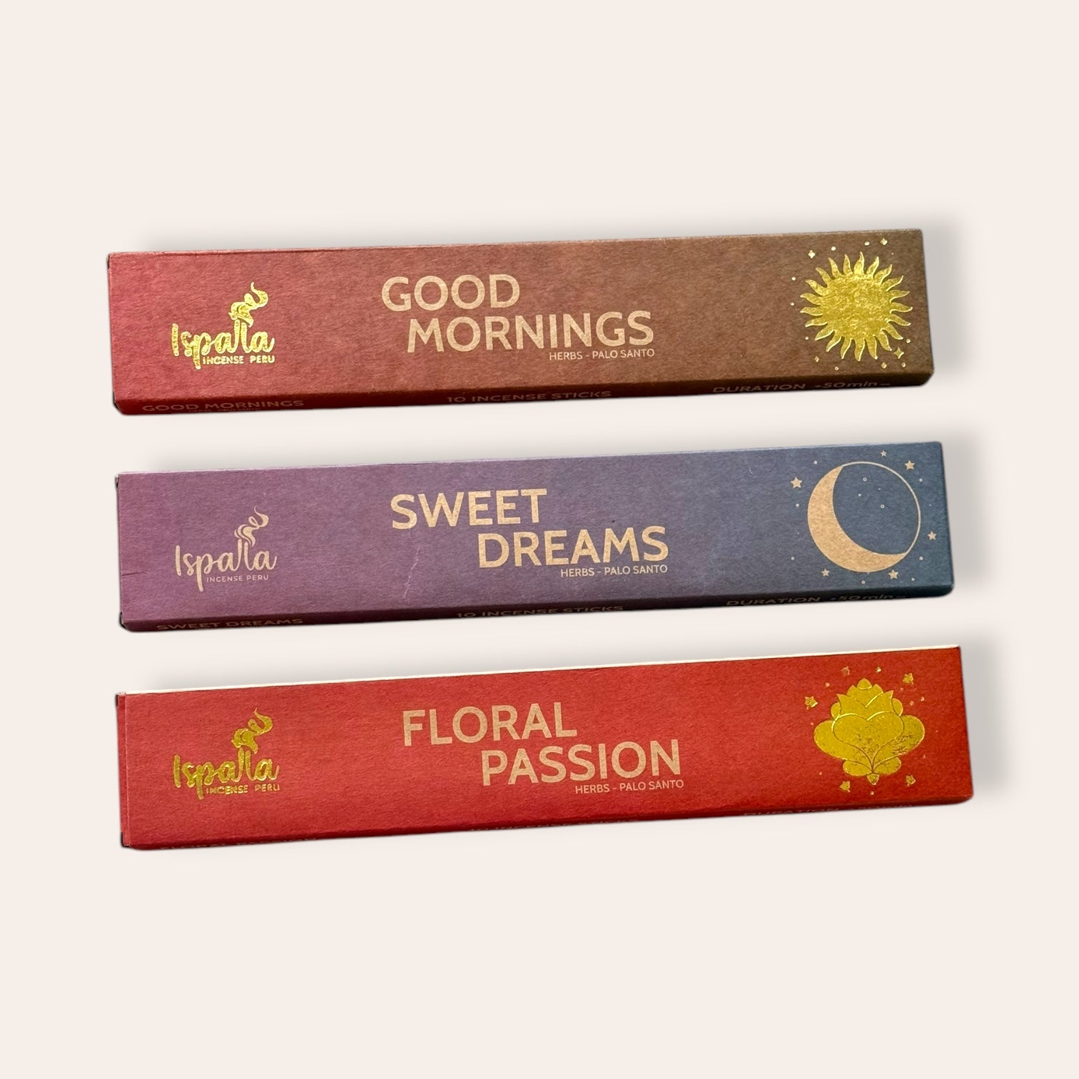 שלישיית קטורת איספלה ניחוחות פרו - Cosmic House