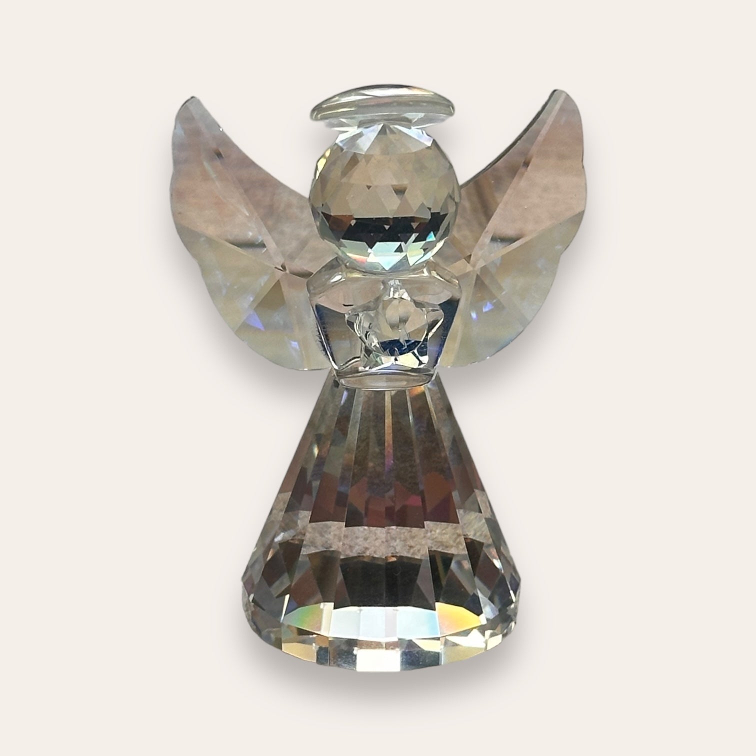 מלאכית זכוכית שקופה לוכדת שמש - Cosmic House