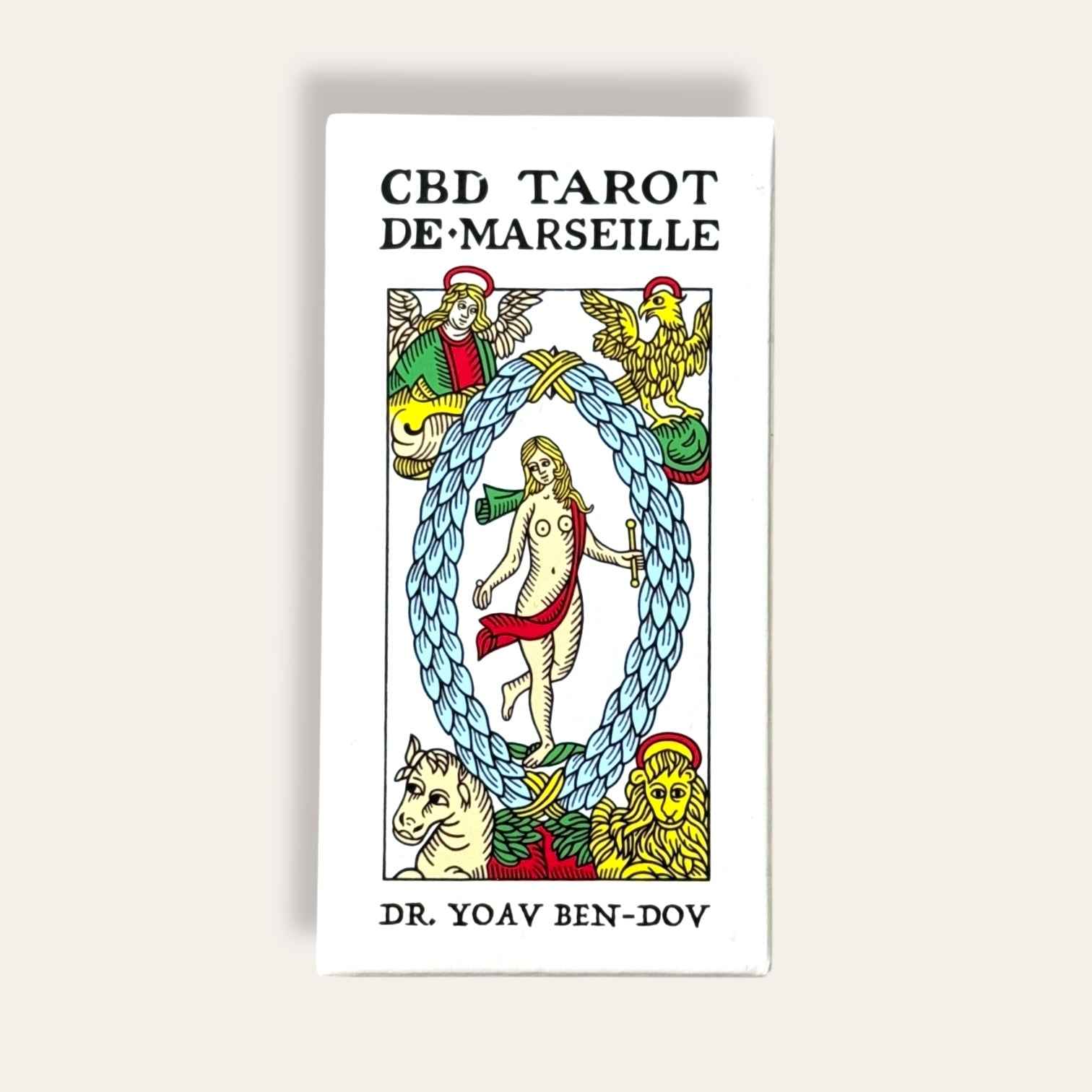 קלפי טארוט מרסיי קלאסי CBD Tarot de Marseille