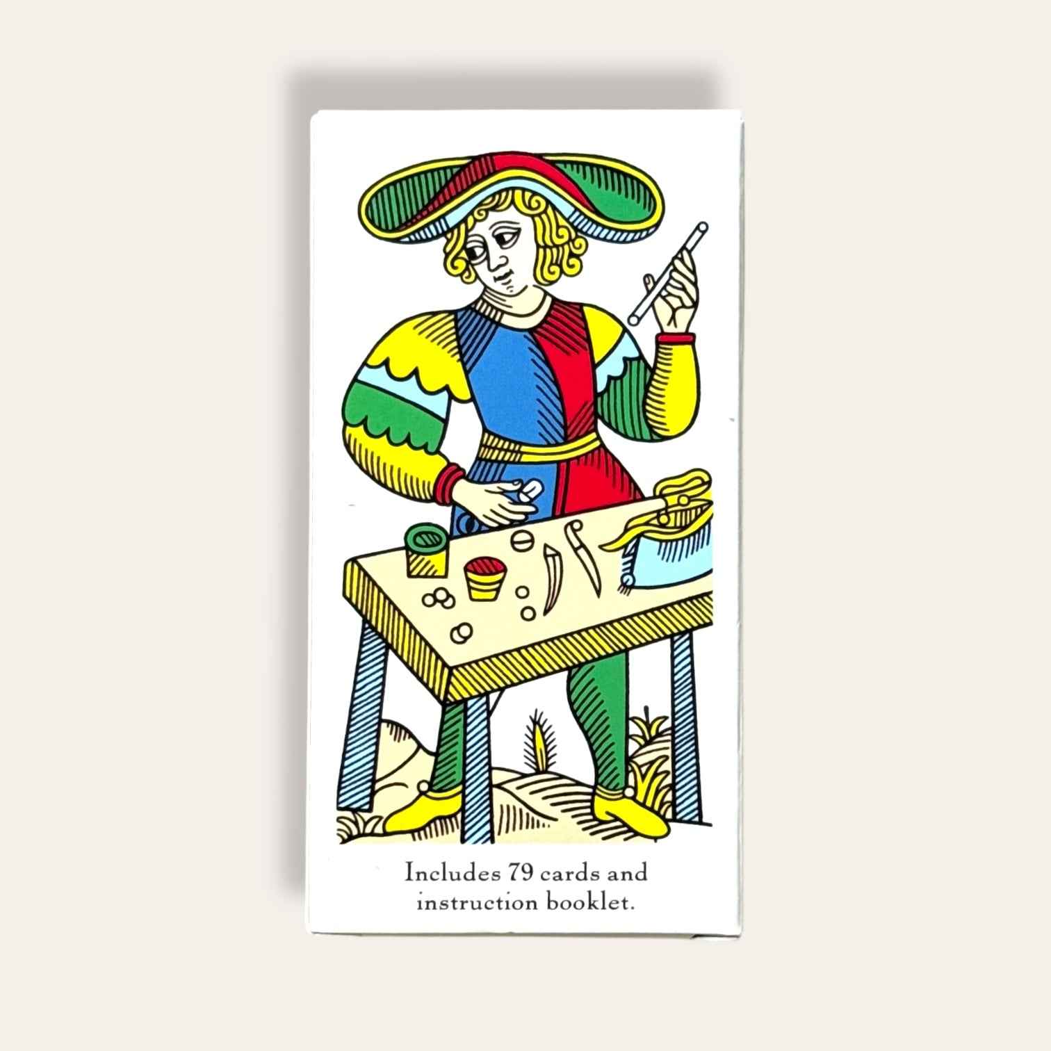 קלפי טארוט מרסיי קלאסי CBD Tarot de Marseille