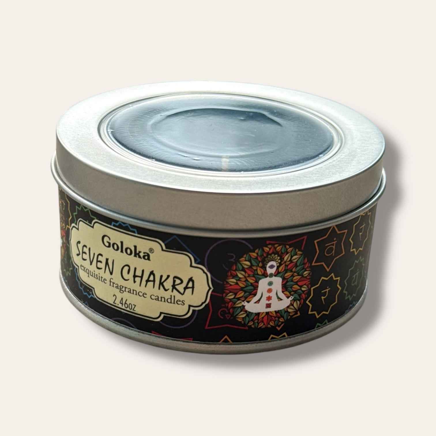 נר גולוקה בניחוח שבע הצ'אקרות