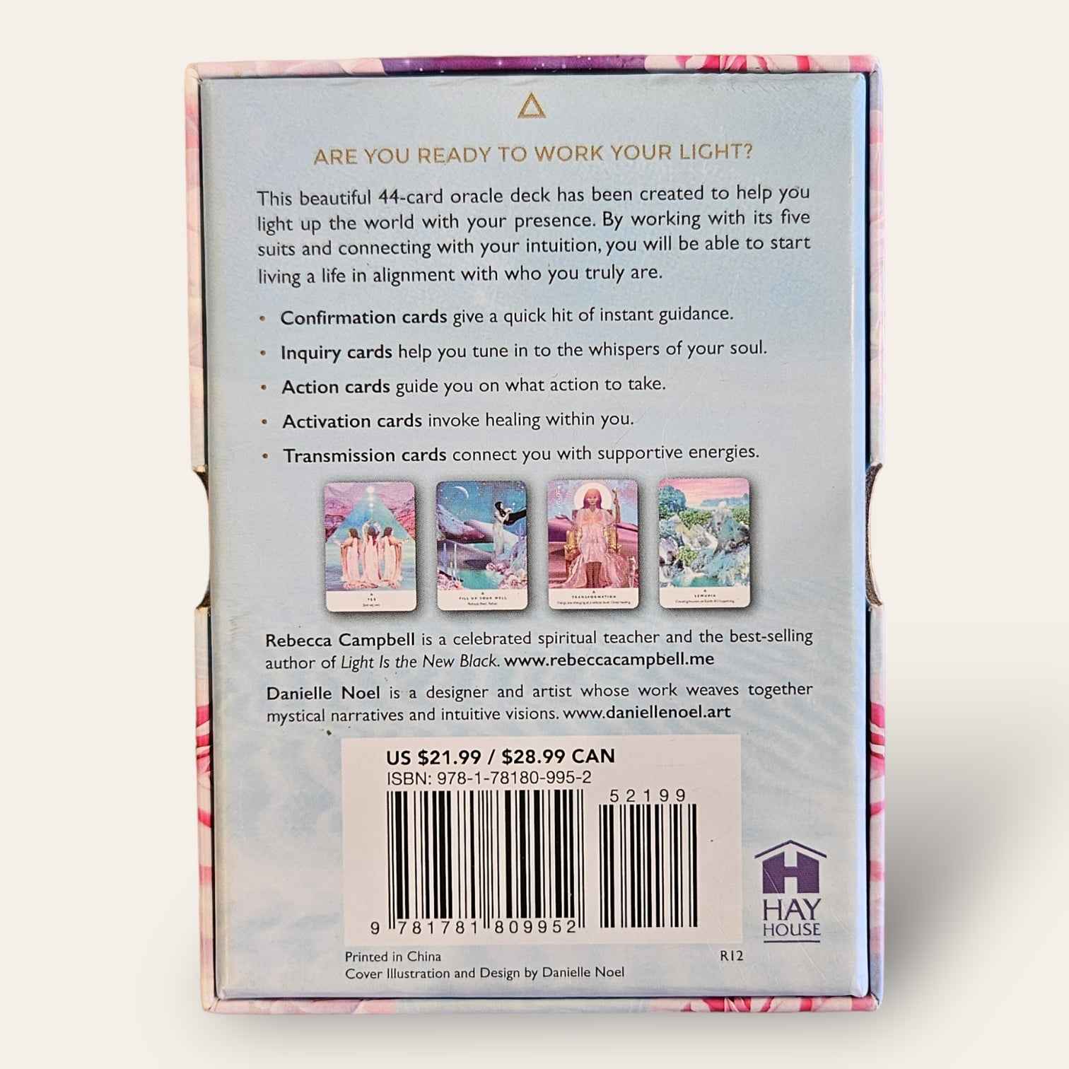 קלפי Work Your Light