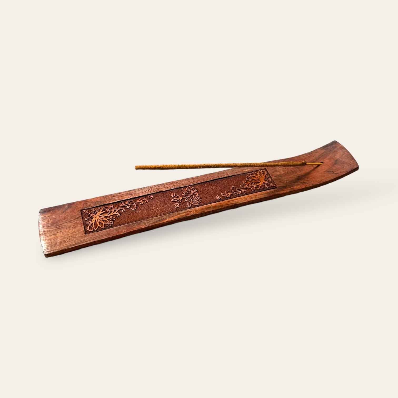 מעמד קטורת מעץ לוטוס