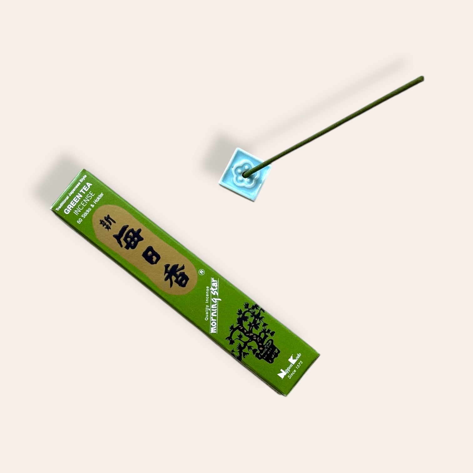 קטורת יפנית Morning Star בניחוח תה ירוק - Cosmic House