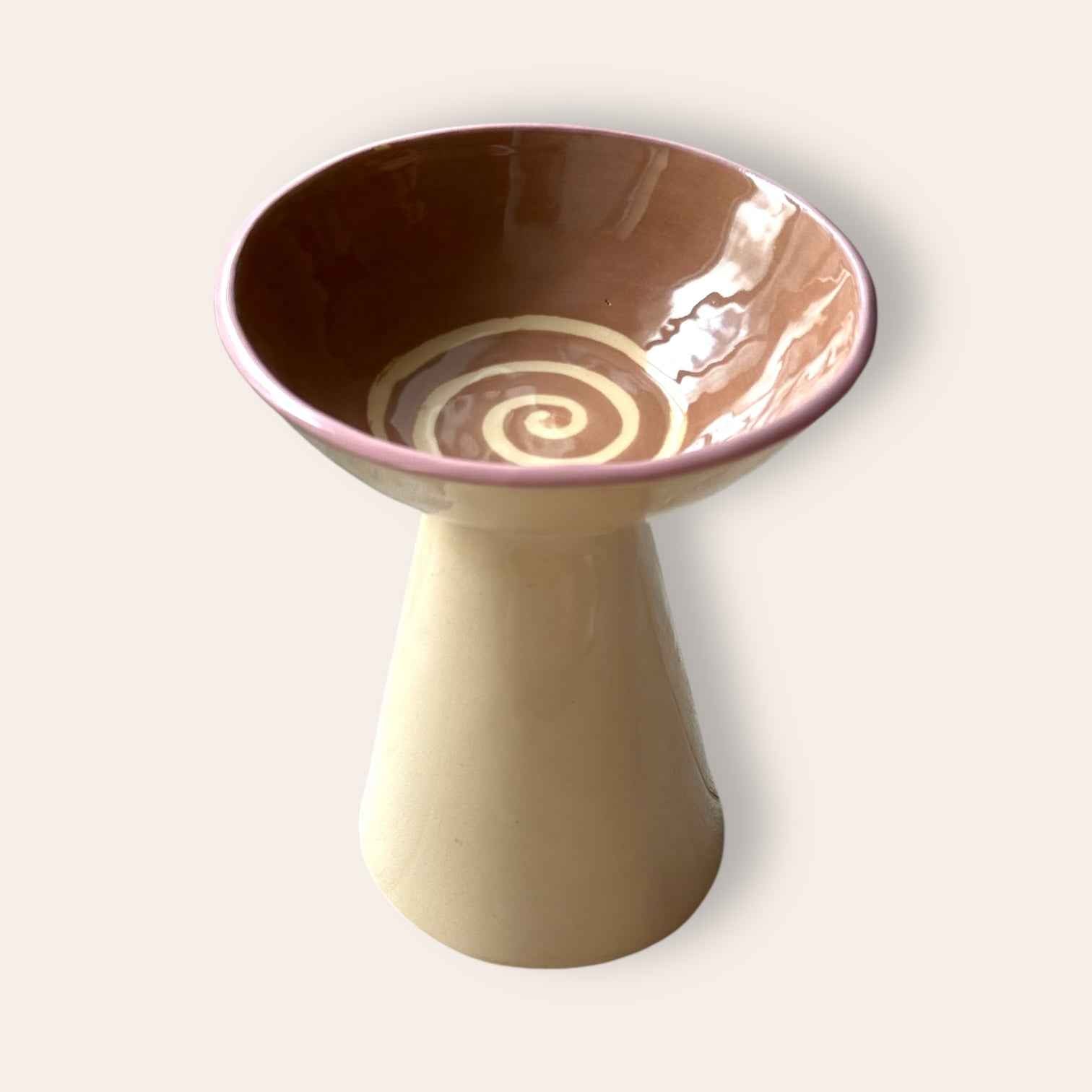 קופלרה בגודל בינוני - כלי הקטרה לשרפים עבודת יד מקומית