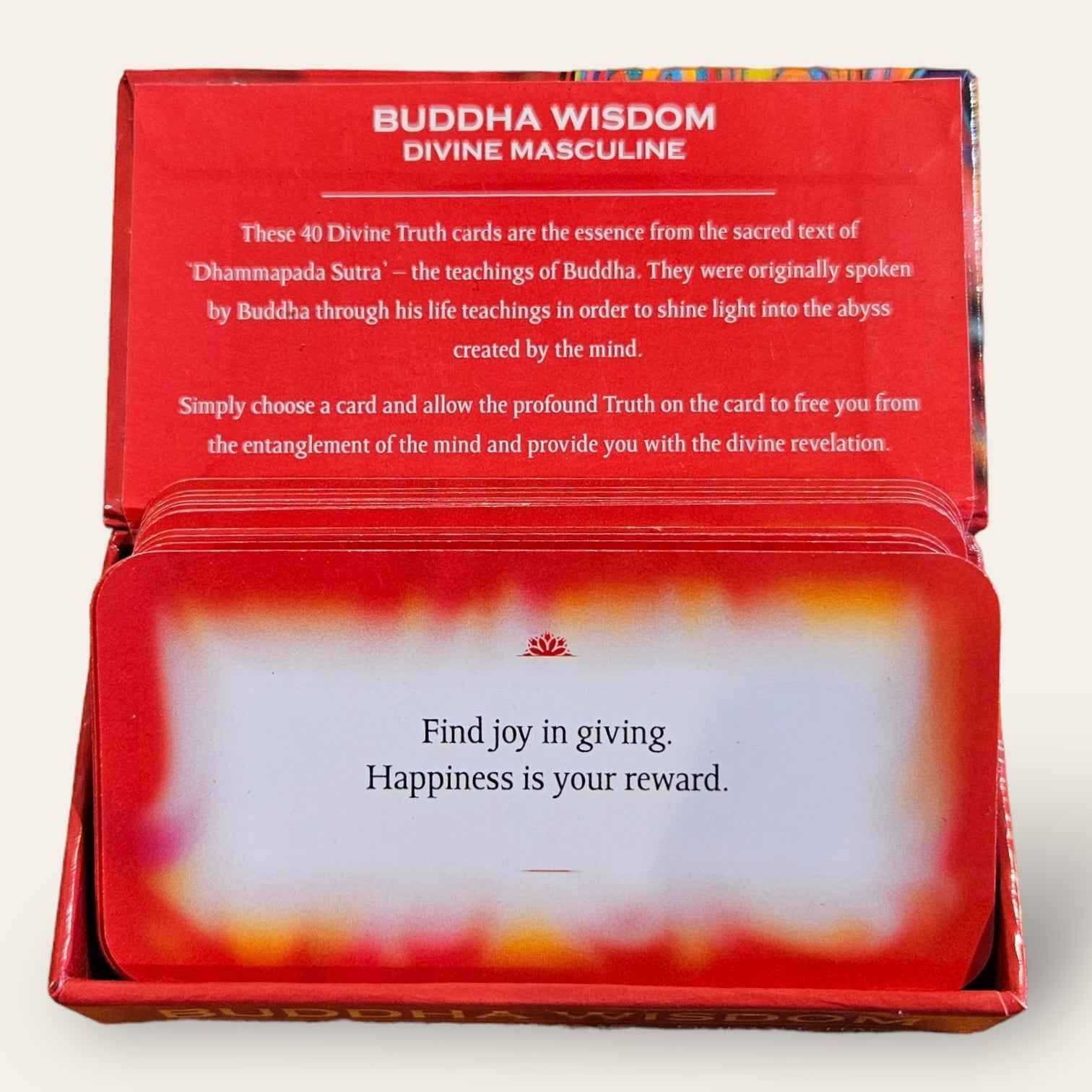 קלפי Buddha Wisdom Divine Masculine