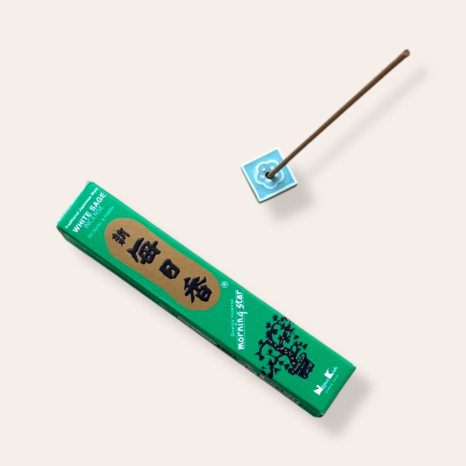 קטורת יפנית Morning Star מרווה לבנה - Cosmic House