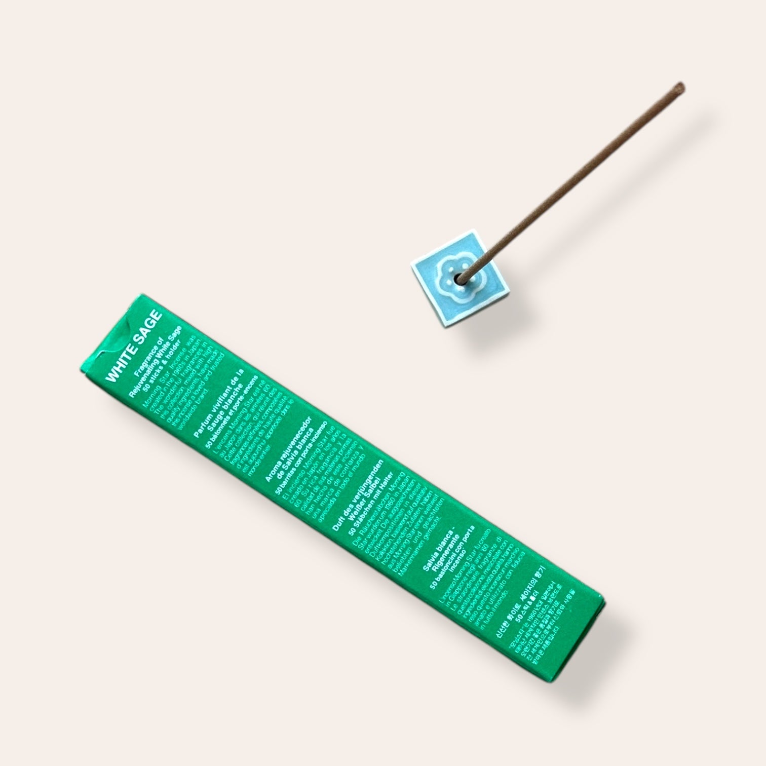 קטורת יפנית Morning Star מרווה לבנה - Cosmic House