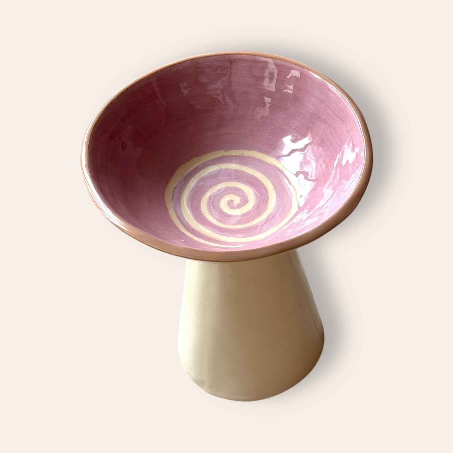 קופלרה בגודל בינוני - כלי הקטרה לשרפים עבודת יד מקומית