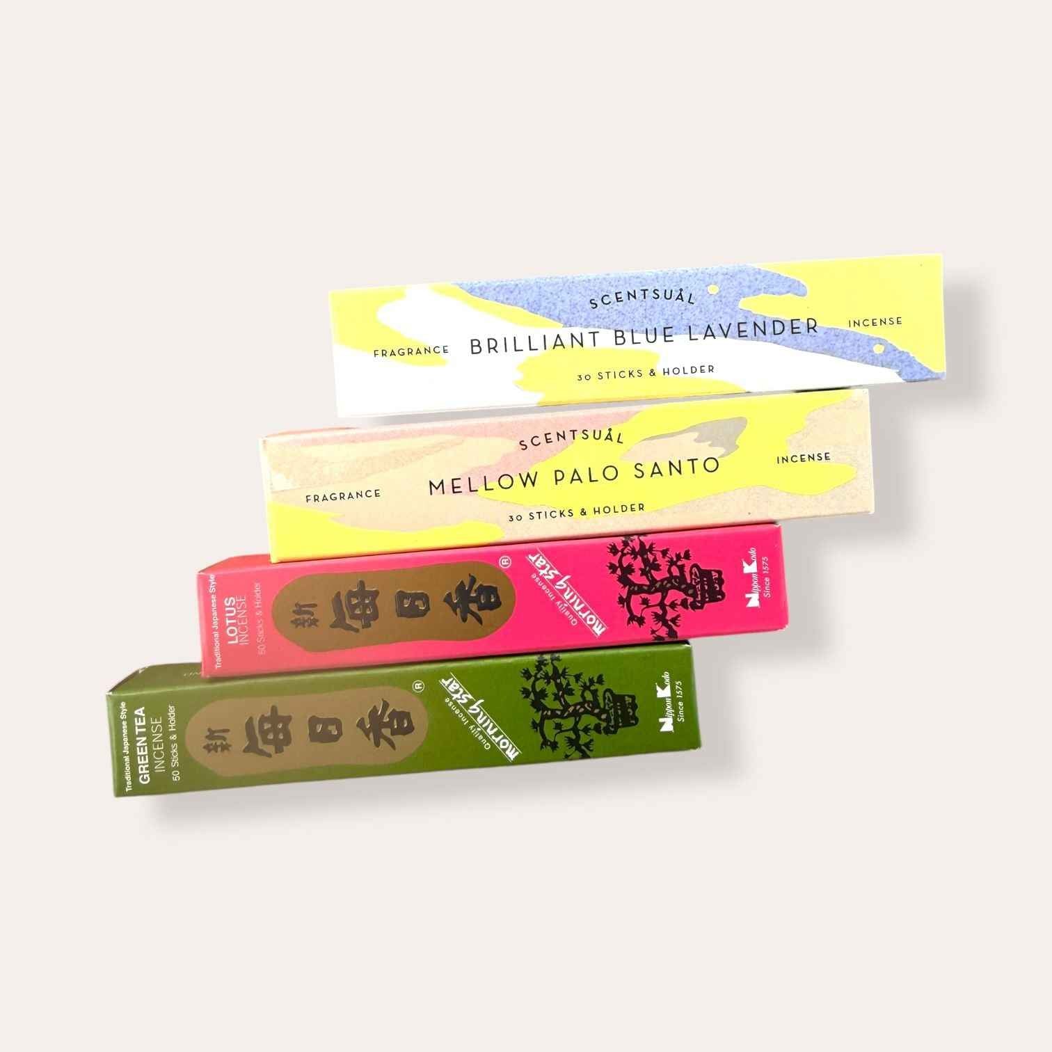 ערכת קטורת יפנית טבעית – ניחוחות מהטבע