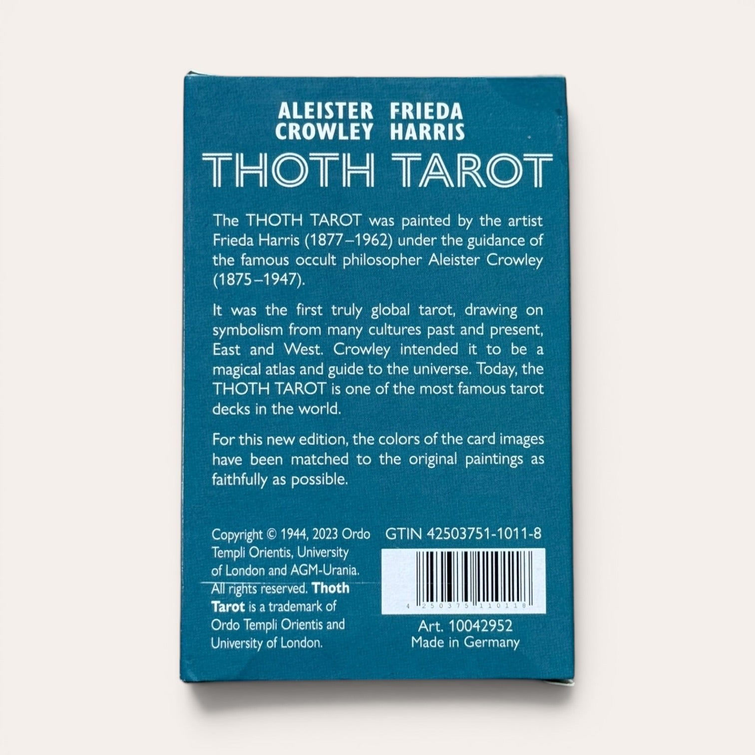 קלפי Thoth Tarot מהדורה חדשה