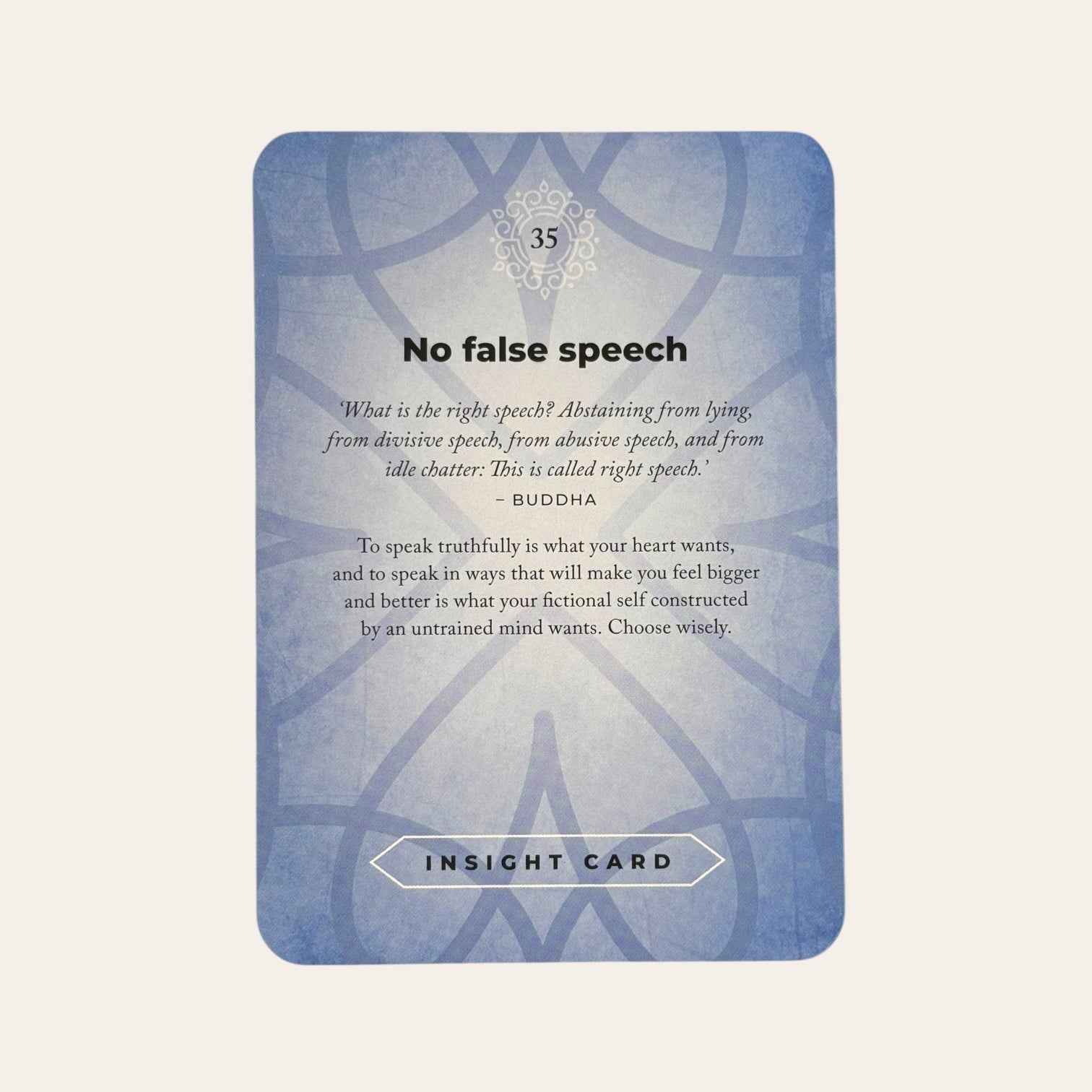 קלפי Buddha Dhamma Oracle