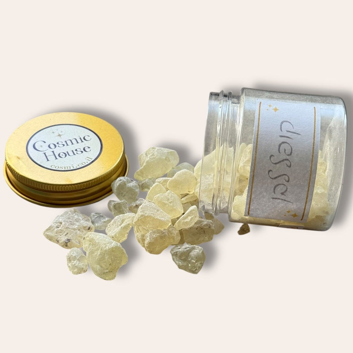 שרף קופל לבן מהבית הקוסמי - Cosmic House