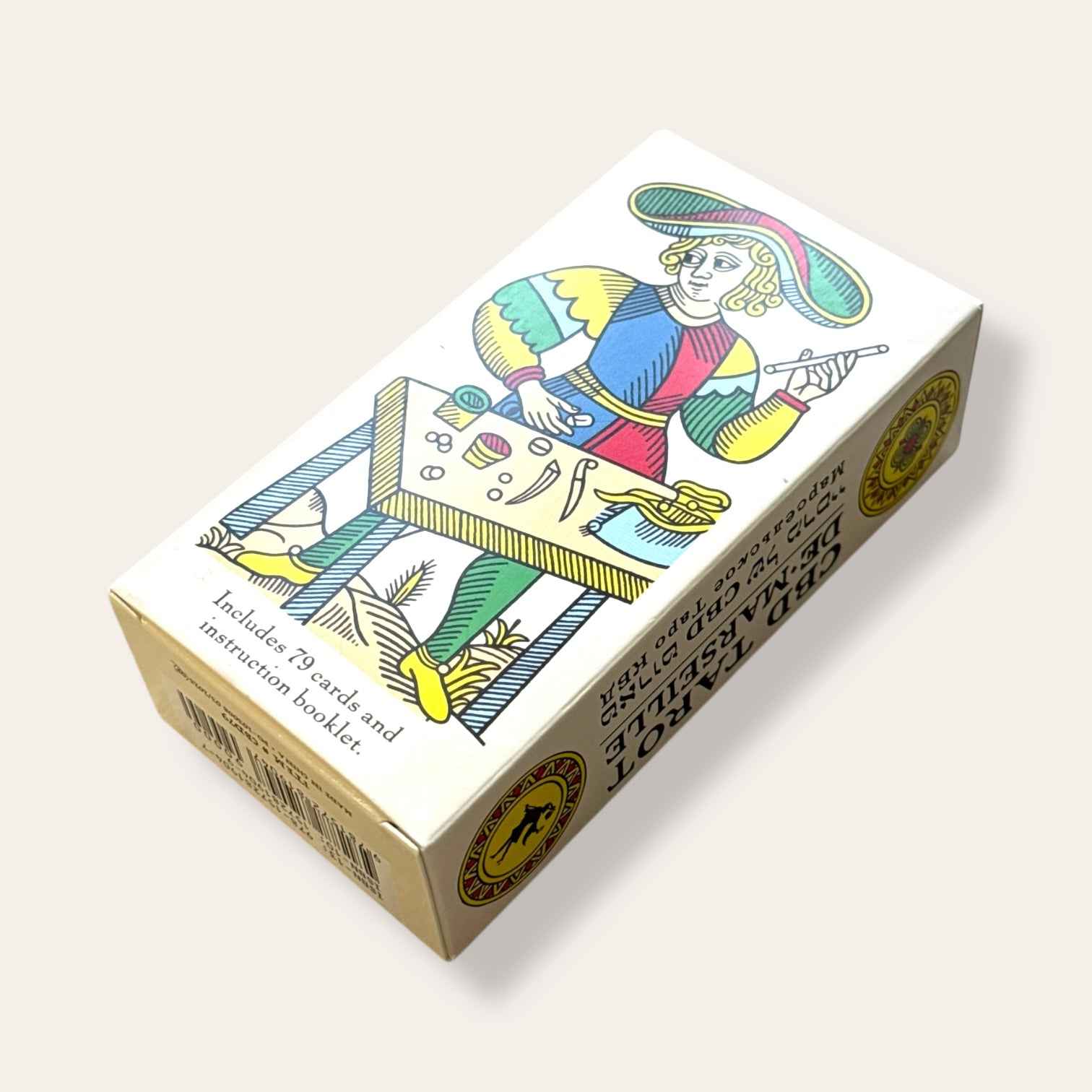 קלפי טארוט מרסיי קלאסי CBD Tarot de Marseille