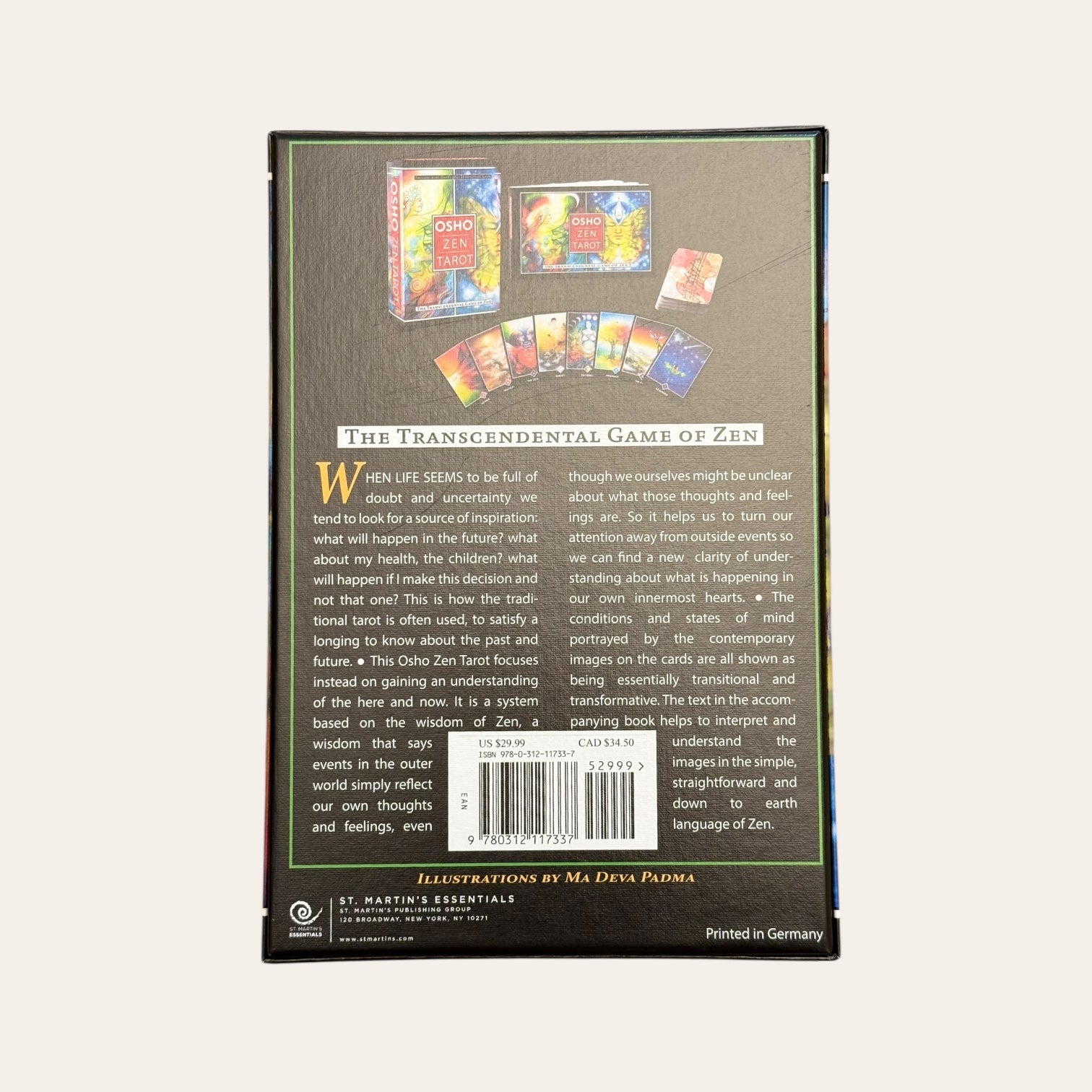 קלפי אושו זן טארוט Osho Zen Tarot