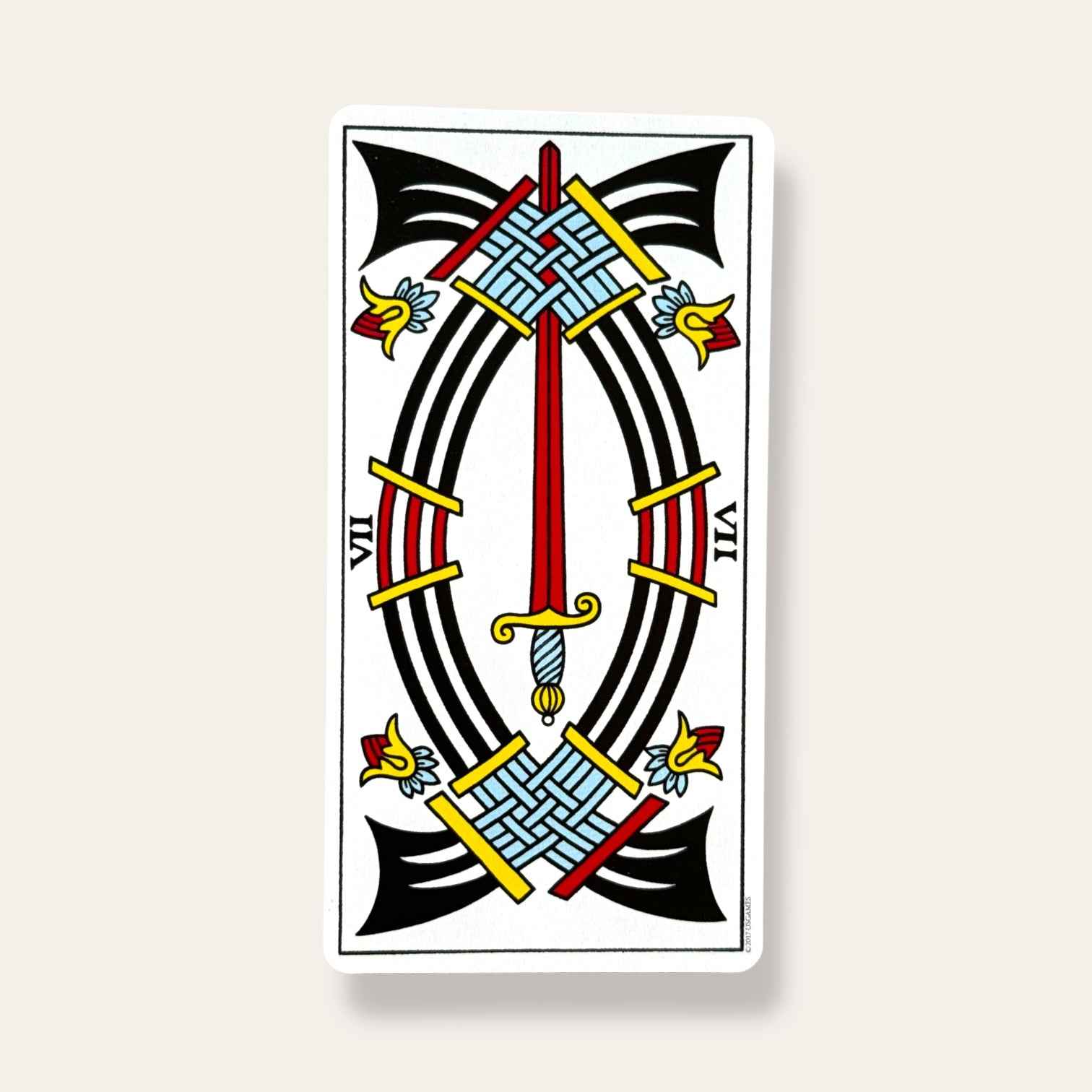 קלפי טארוט מרסיי קלאסי CBD Tarot de Marseille